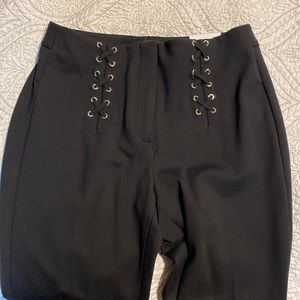 Black house white market NWT slim flare dress pants. 29 inch inseam.